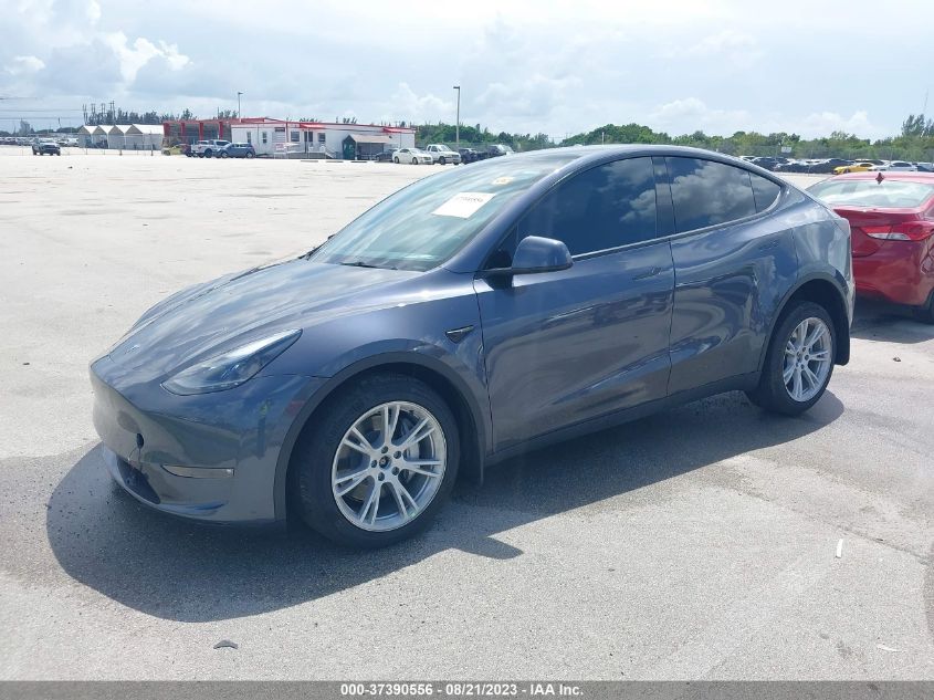 Photo 1 VIN: 7SAYGDEE4PF707336 - TESLA MODEL Y 