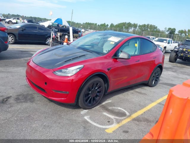 Photo 1 VIN: 7SAYGDEE4PF707613 - TESLA MODEL Y 