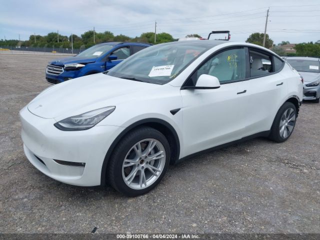 Photo 1 VIN: 7SAYGDEE5NF355400 - TESLA MODEL Y 