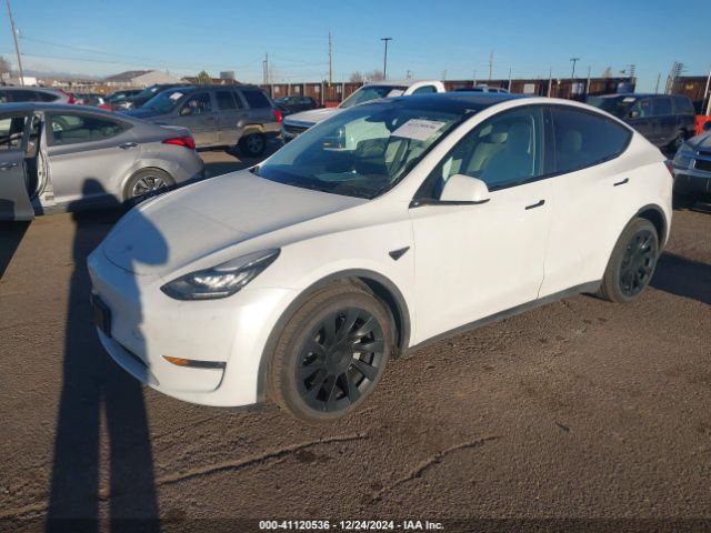 Photo 1 VIN: 7SAYGDEE5NF458073 - TESLA MODEL Y 