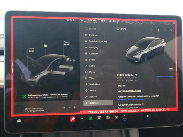 Photo 8 VIN: 7SAYGDEE5PA156685 - TESLA MODEL Y 