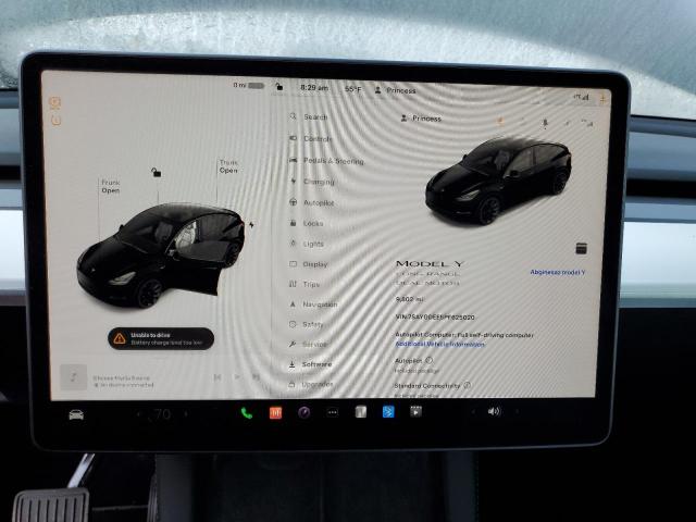 Photo 8 VIN: 7SAYGDEE5PF625020 - TESLA MODEL Y 