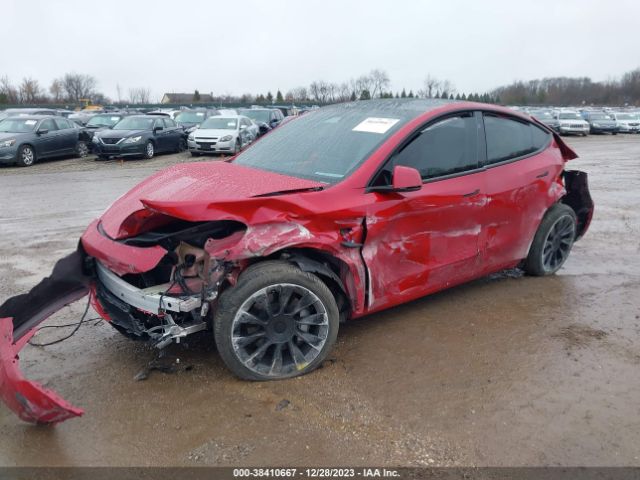 Photo 1 VIN: 7SAYGDEE5PF921221 - TESLA MODEL Y 