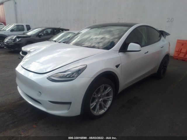 Photo 1 VIN: 7SAYGDEE6NF313897 - TESLA MODEL Y 