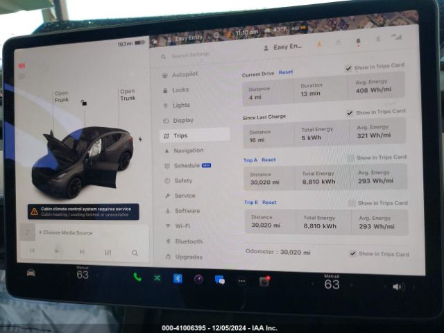 Photo 6 VIN: 7SAYGDEE6NF321756 - TESLA MODEL Y 