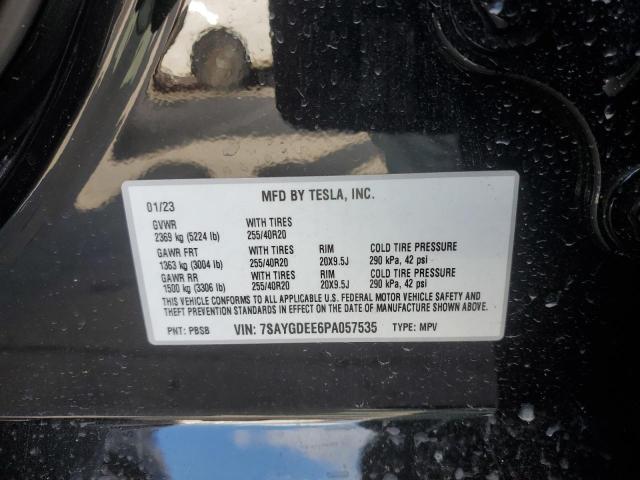 Photo 11 VIN: 7SAYGDEE6PA057535 - TESLA MODEL Y 