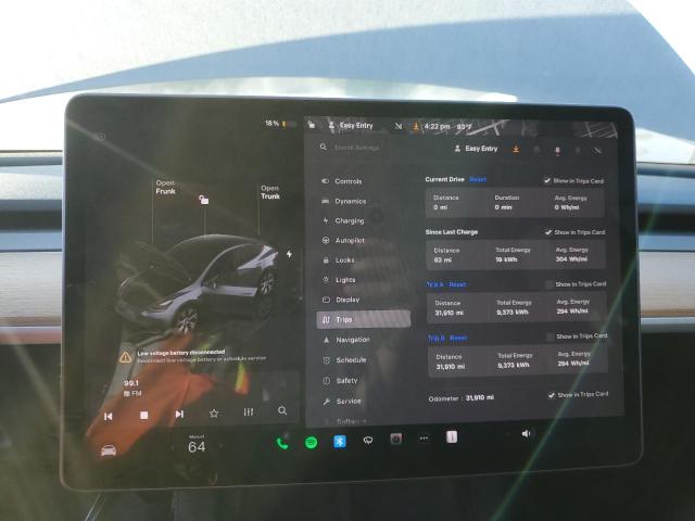 Photo 8 VIN: 7SAYGDEE6PA058054 - TESLA MODEL Y 