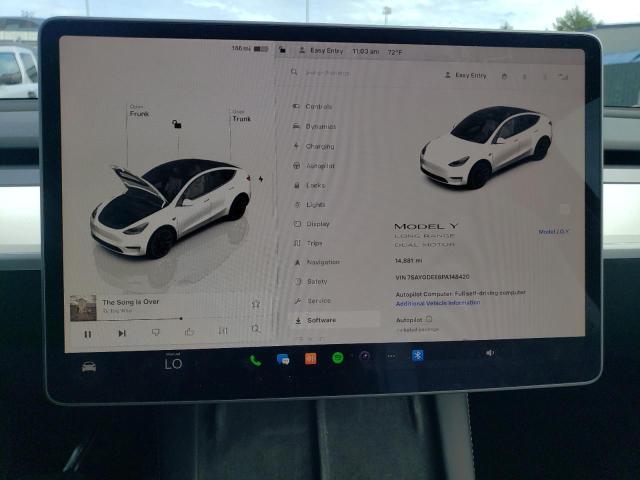 Photo 8 VIN: 7SAYGDEE6PA148420 - TESLA MODEL Y 