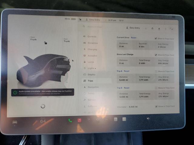 Photo 8 VIN: 7SAYGDEE6PA200824 - TESLA MODEL Y 