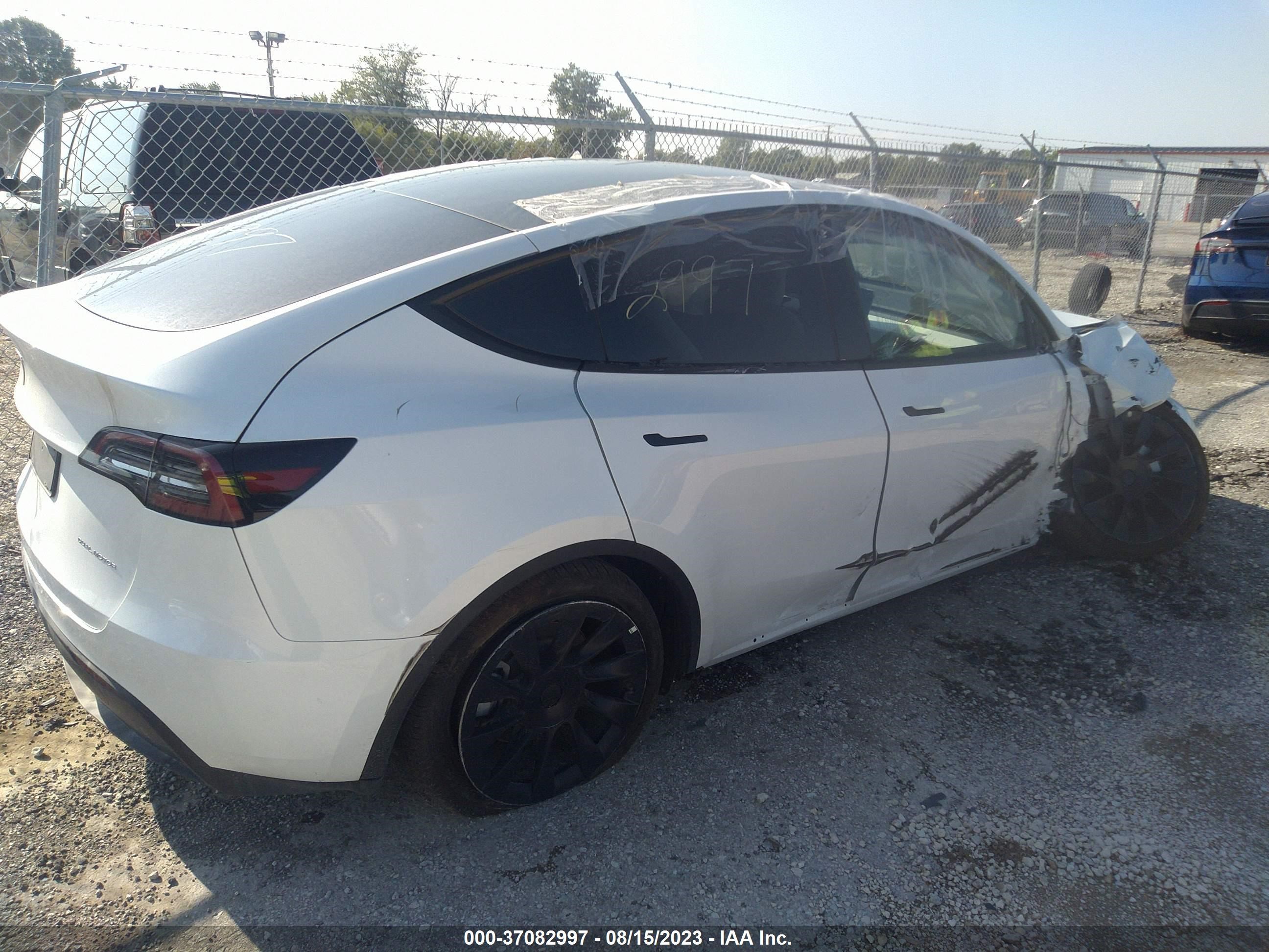 Photo 3 VIN: 7SAYGDEE6PF638536 - TESLA MODEL Y 