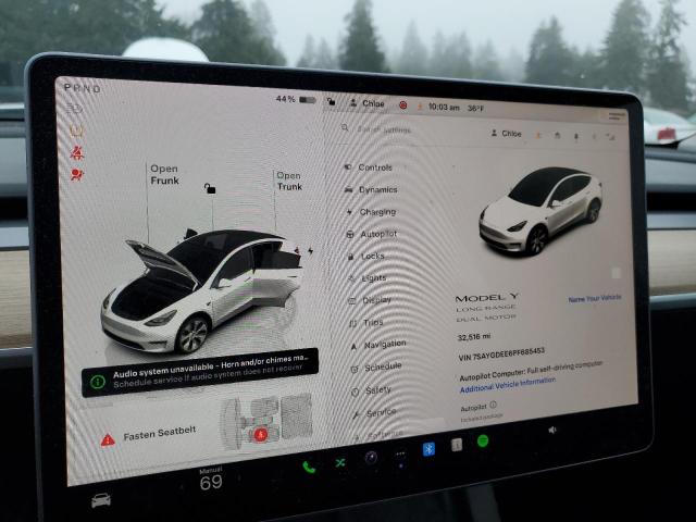 Photo 8 VIN: 7SAYGDEE6PF685453 - TESLA MODEL Y 