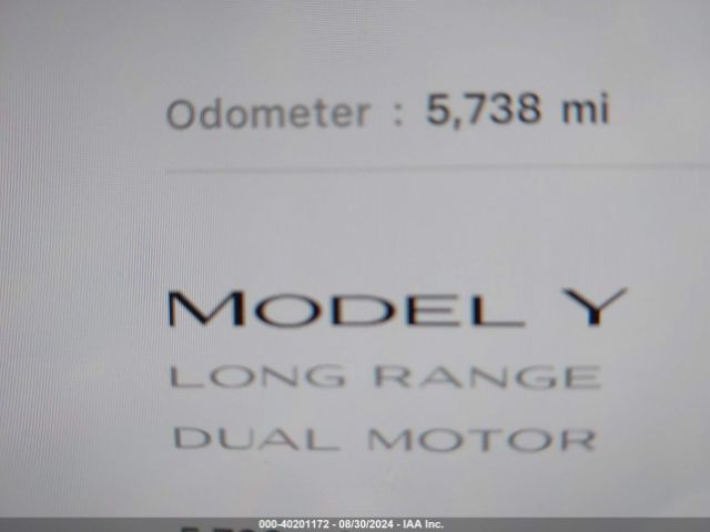 Photo 6 VIN: 7SAYGDEE6RA260377 - TESLA MODEL Y 