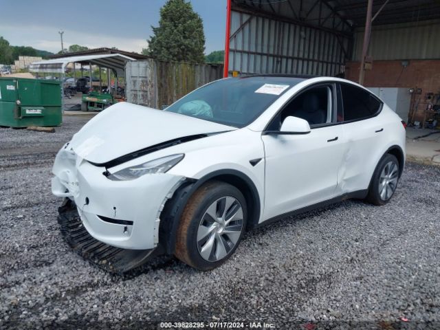 Photo 1 VIN: 7SAYGDEE7NA012228 - TESLA MODEL Y 