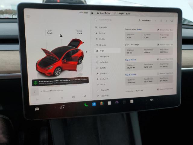 Photo 8 VIN: 7SAYGDEE7NA018739 - TESLA MODEL Y 