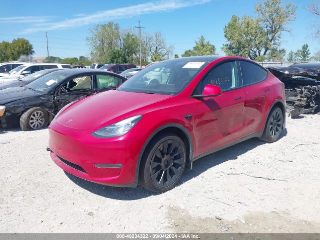 Photo 1 VIN: 7SAYGDEE7NF445776 - TESLA MODEL Y 