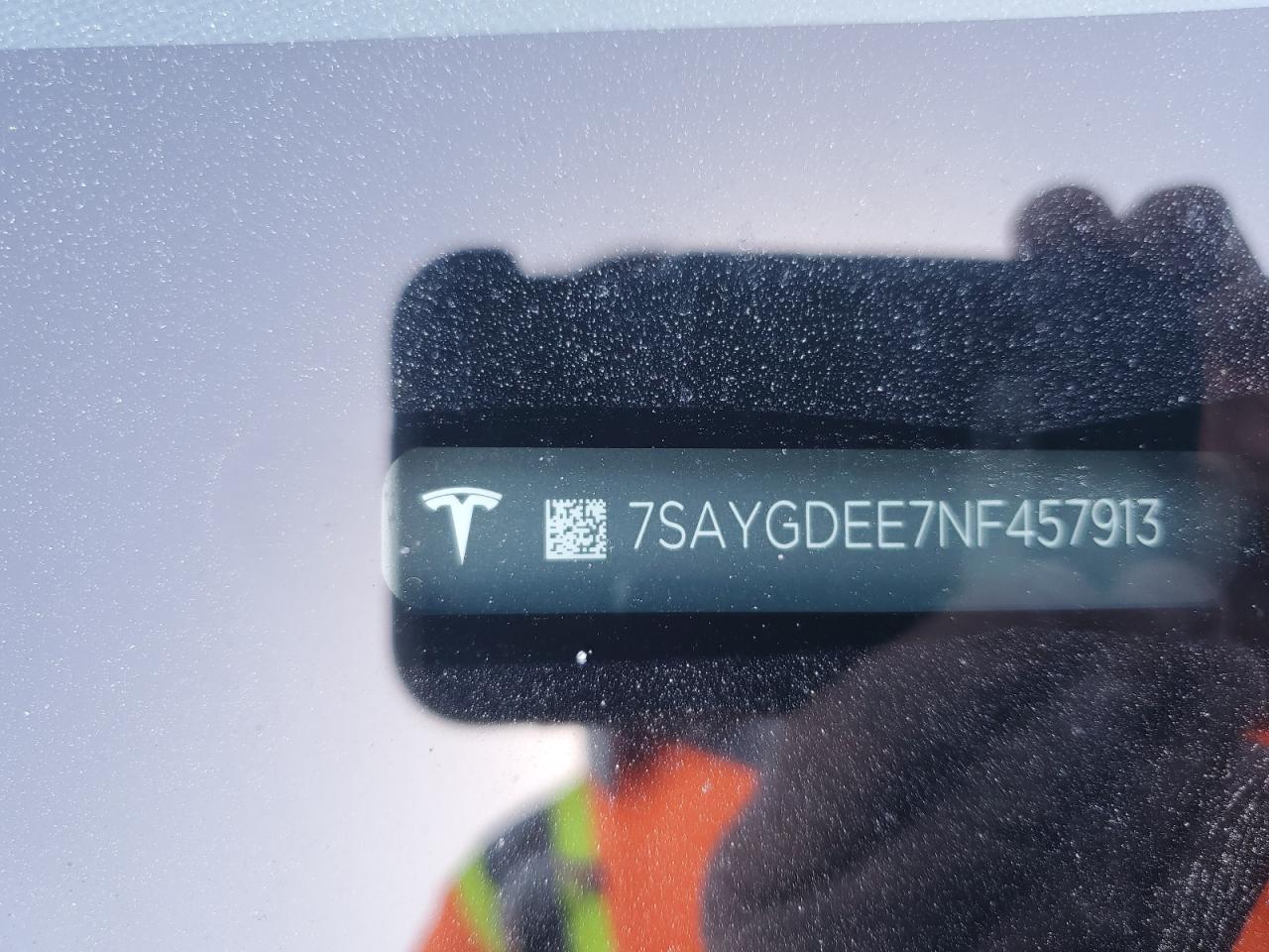 Photo 11 VIN: 7SAYGDEE7NF457913 - TESLA MODEL Y 