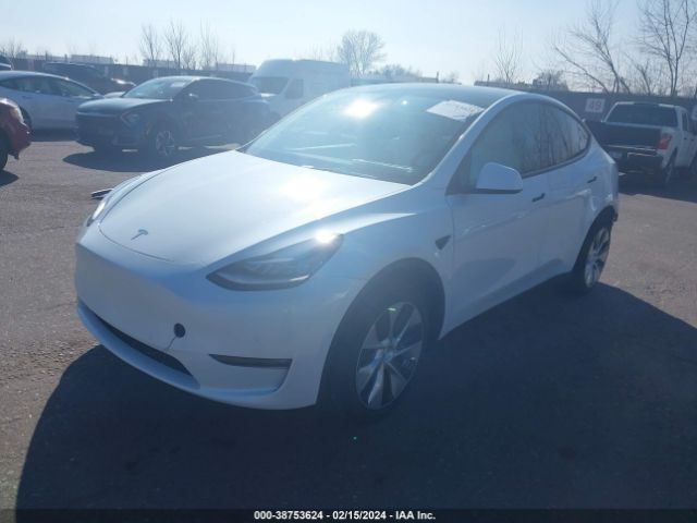 Photo 1 VIN: 7SAYGDEE7NF484397 - TESLA MODEL Y 