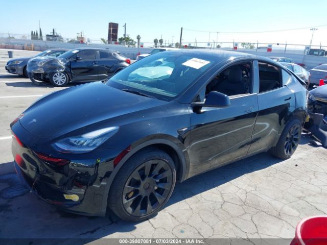 Photo 1 VIN: 7SAYGDEE7NF514224 - TESLA MODEL Y 