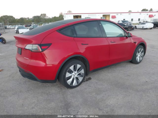 Photo 3 VIN: 7SAYGDEE7NF522050 - TESLA MODEL Y 