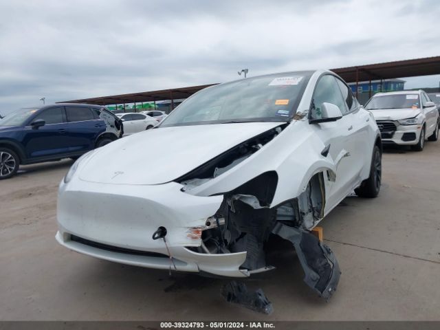 Photo 1 VIN: 7SAYGDEE7PF607165 - TESLA MODEL Y 