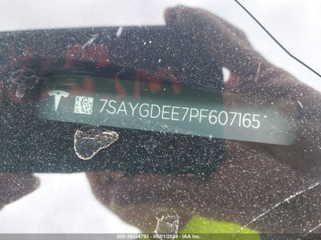 Photo 8 VIN: 7SAYGDEE7PF607165 - TESLA MODEL Y 