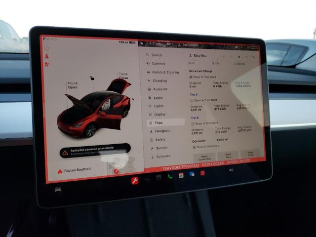 Photo 8 VIN: 7SAYGDEE7PF831651 - TESLA MODEL Y 