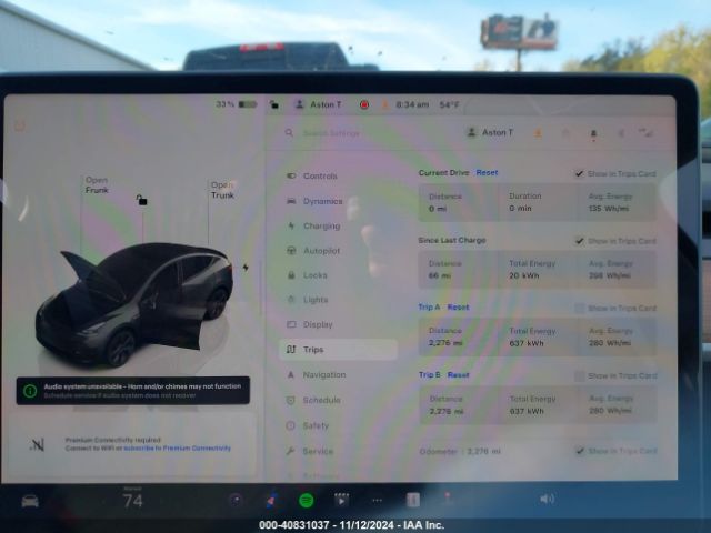 Photo 6 VIN: 7SAYGDEE7RA323941 - TESLA MODEL Y 