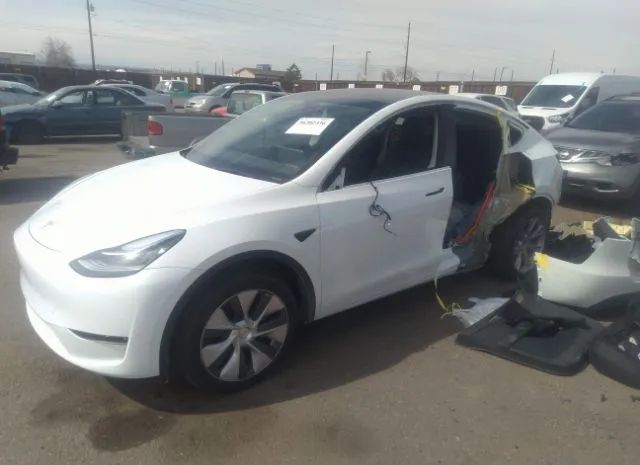 Photo 1 VIN: 7SAYGDEE8NA018099 - TESLA MODEL Y 