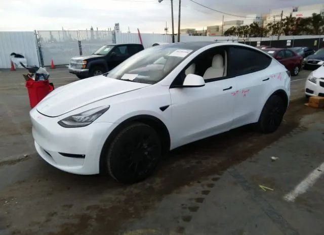 Photo 1 VIN: 7SAYGDEE8NF322780 - TESLA MODEL Y 