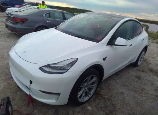 Photo 1 VIN: 7SAYGDEE8NF366729 - TESLA MODEL Y 