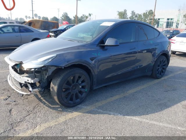 Photo 1 VIN: 7SAYGDEE8NF481380 - TESLA MODEL Y 