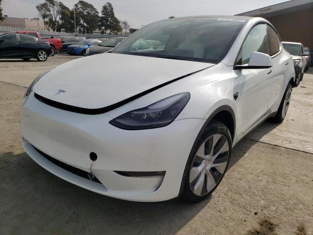 Photo 1 VIN: 7SAYGDEE8NF557809 - TESLA MODEL Y 