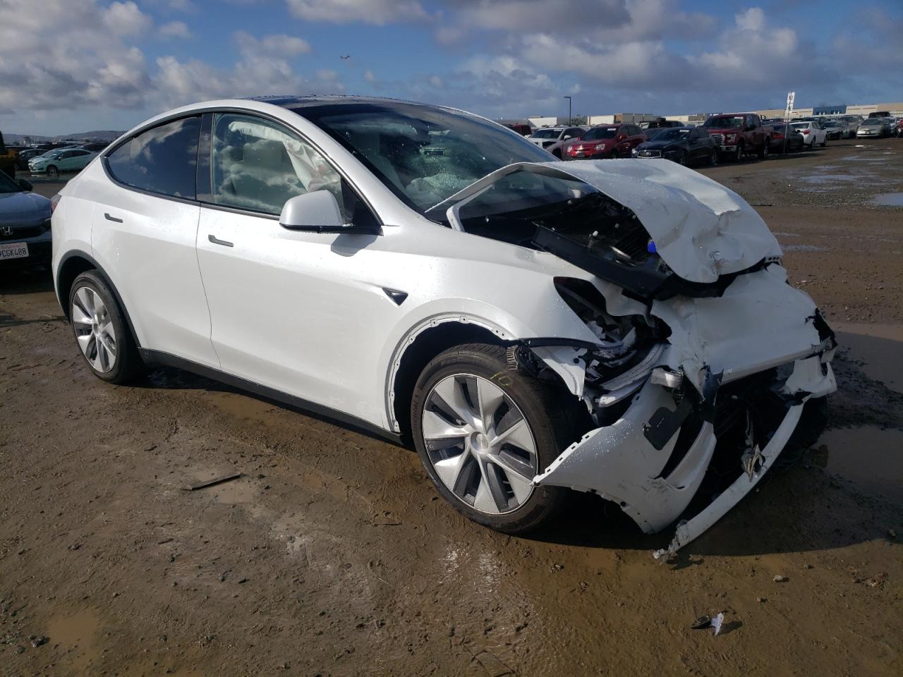 Photo 3 VIN: 7SAYGDEE8PA141596 - TESLA MODEL Y 