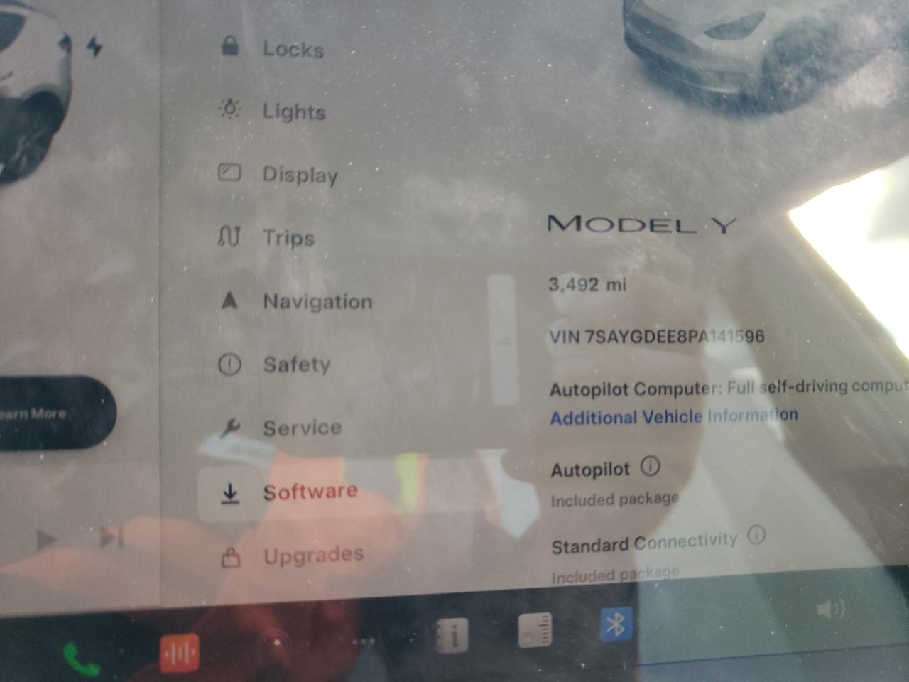 Photo 8 VIN: 7SAYGDEE8PA141596 - TESLA MODEL Y 