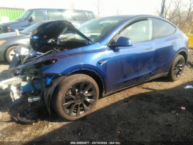 Photo 1 VIN: 7SAYGDEE8PF616537 - TESLA MODEL Y 