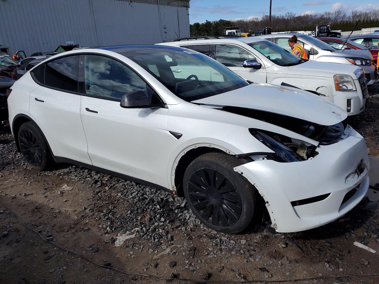 Photo 3 VIN: 7SAYGDEE8PF756832 - TESLA MODEL Y 