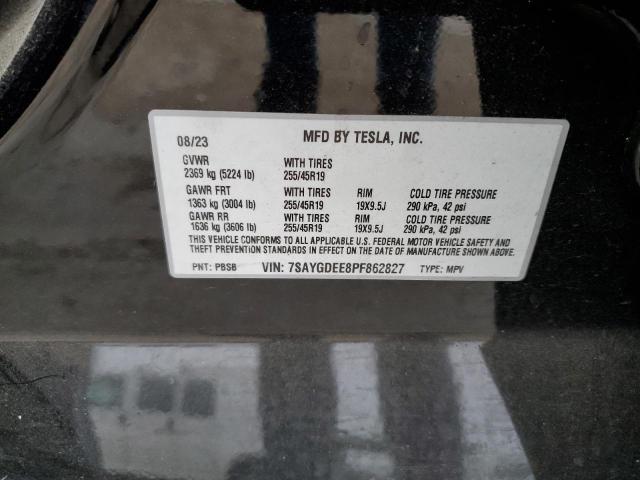 Photo 11 VIN: 7SAYGDEE8PF862827 - TESLA MODEL Y 