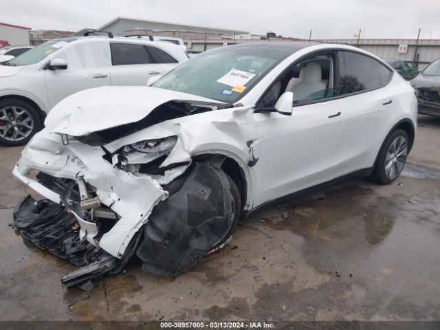 Photo 1 VIN: 7SAYGDEE9NF312064 - TESLA MODEL Y 