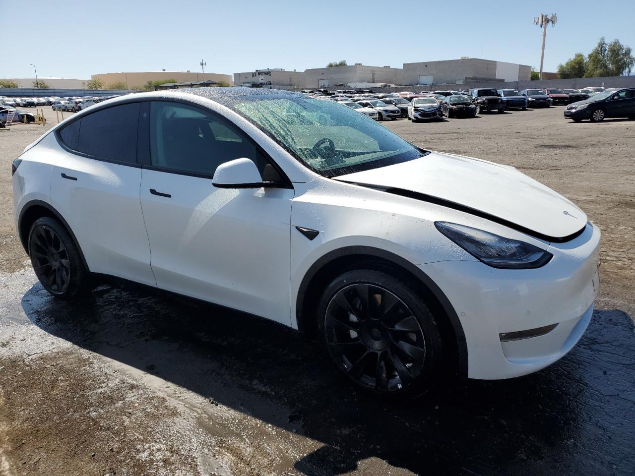 Photo 3 VIN: 7SAYGDEE9NF412908 - TESLA MODEL Y 