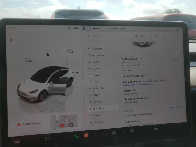 Photo 8 VIN: 7SAYGDEE9NF425447 - TESLA MODEL Y 