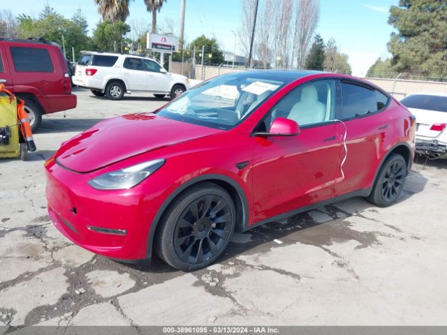 Photo 1 VIN: 7SAYGDEE9PF635890 - TESLA MODEL Y 