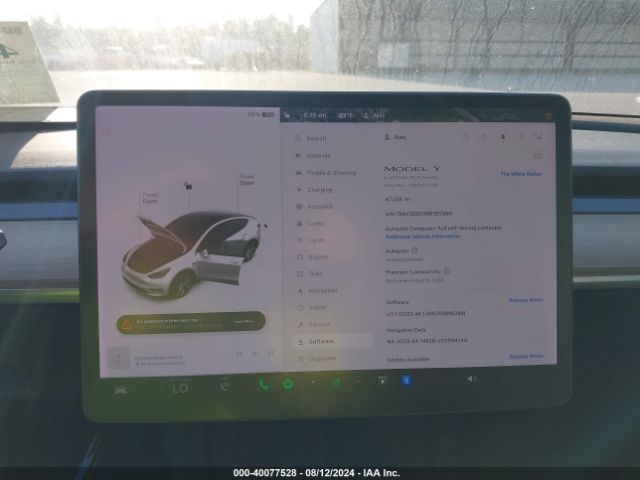 Photo 6 VIN: 7SAYGDEEXNF357966 - TESLA MODEL Y 