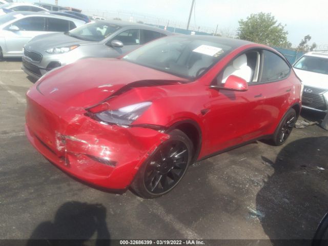 Photo 1 VIN: 7SAYGDEEXNF369213 - TESLA MODEL Y 