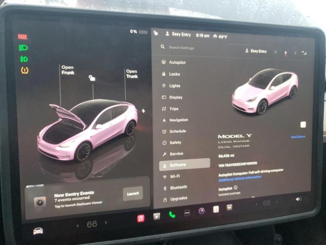 Photo 8 VIN: 7SAYGDEEXNF481008 - TESLA MODEL Y 