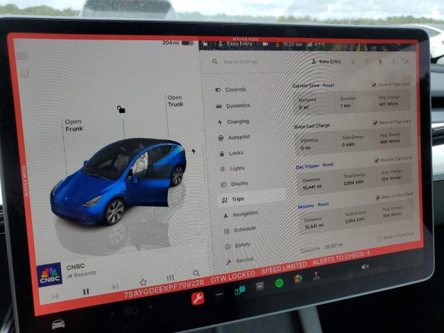 Photo 8 VIN: 7SAYGDEEXPF799228 - TESLA MODEL Y 