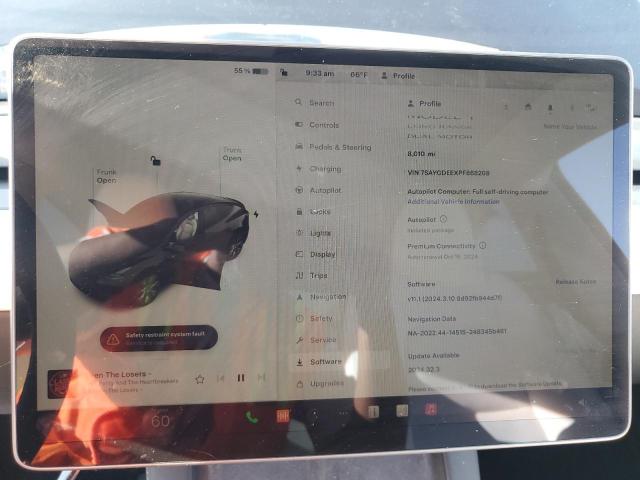 Photo 8 VIN: 7SAYGDEEXPF868208 - TESLA MODEL Y 