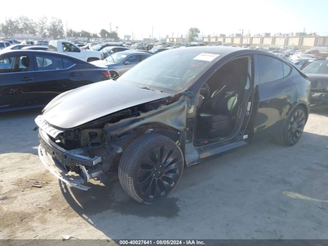 Photo 1 VIN: 7SAYGDEF0NF381640 - TESLA MODEL Y 