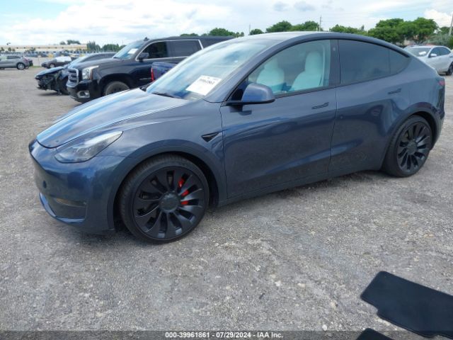 Photo 1 VIN: 7SAYGDEF0NF444364 - TESLA MODEL Y 