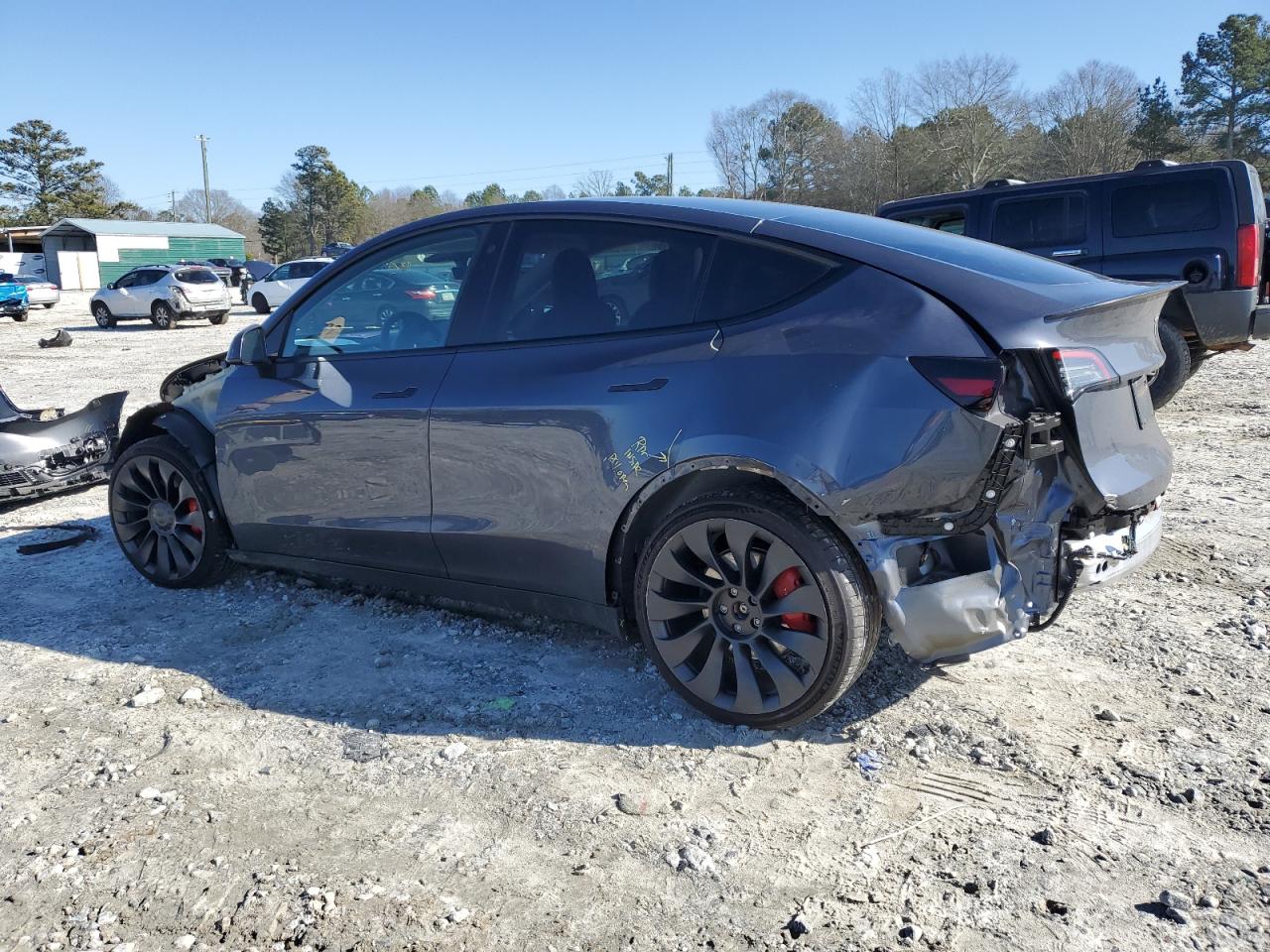 Photo 1 VIN: 7SAYGDEF0NF451993 - TESLA MODEL Y 