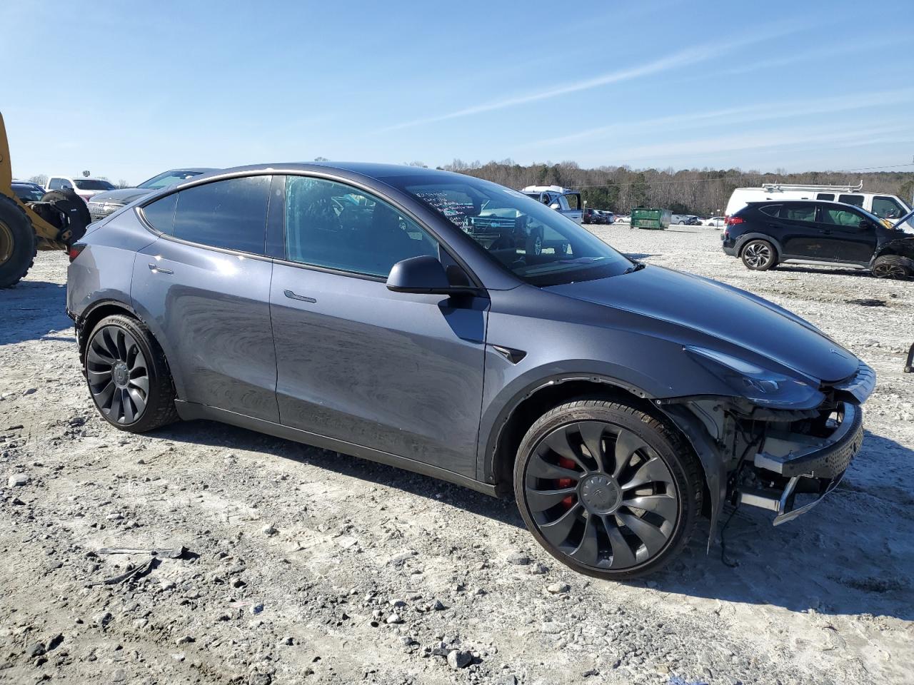 Photo 3 VIN: 7SAYGDEF0NF451993 - TESLA MODEL Y 